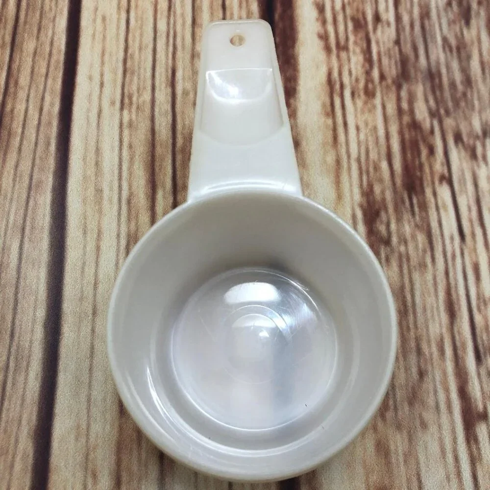 Vintage Tupperware Clear White Nesting Measuring Cup 2/3 CUP Replacement 763-1